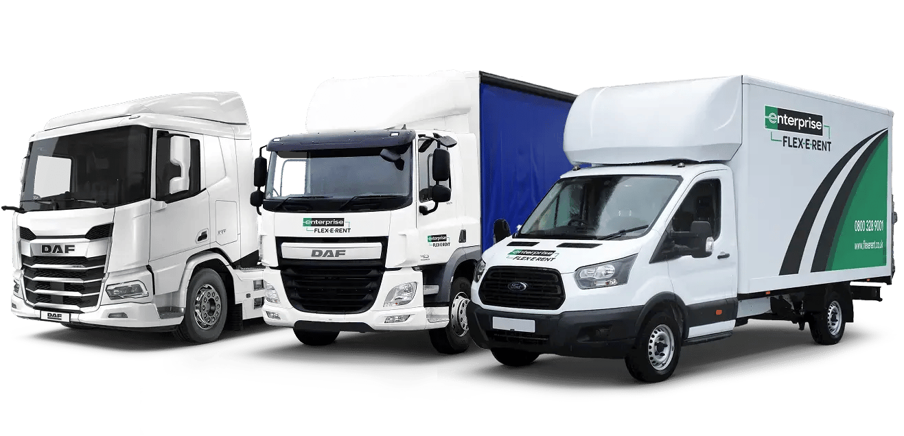 Tractor, curtain, box, luton for hire
