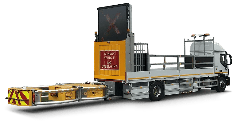 traffic-management vehicle for hire