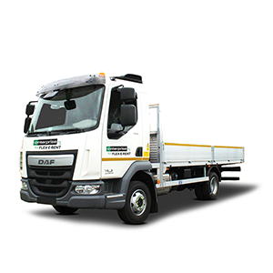 18T Dropside Truck with Flatbed Pick-up
