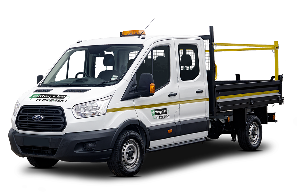 Crew Cab Tipper Van with Rails