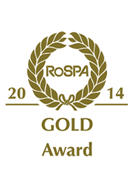 RoSPA Gold Award 2014