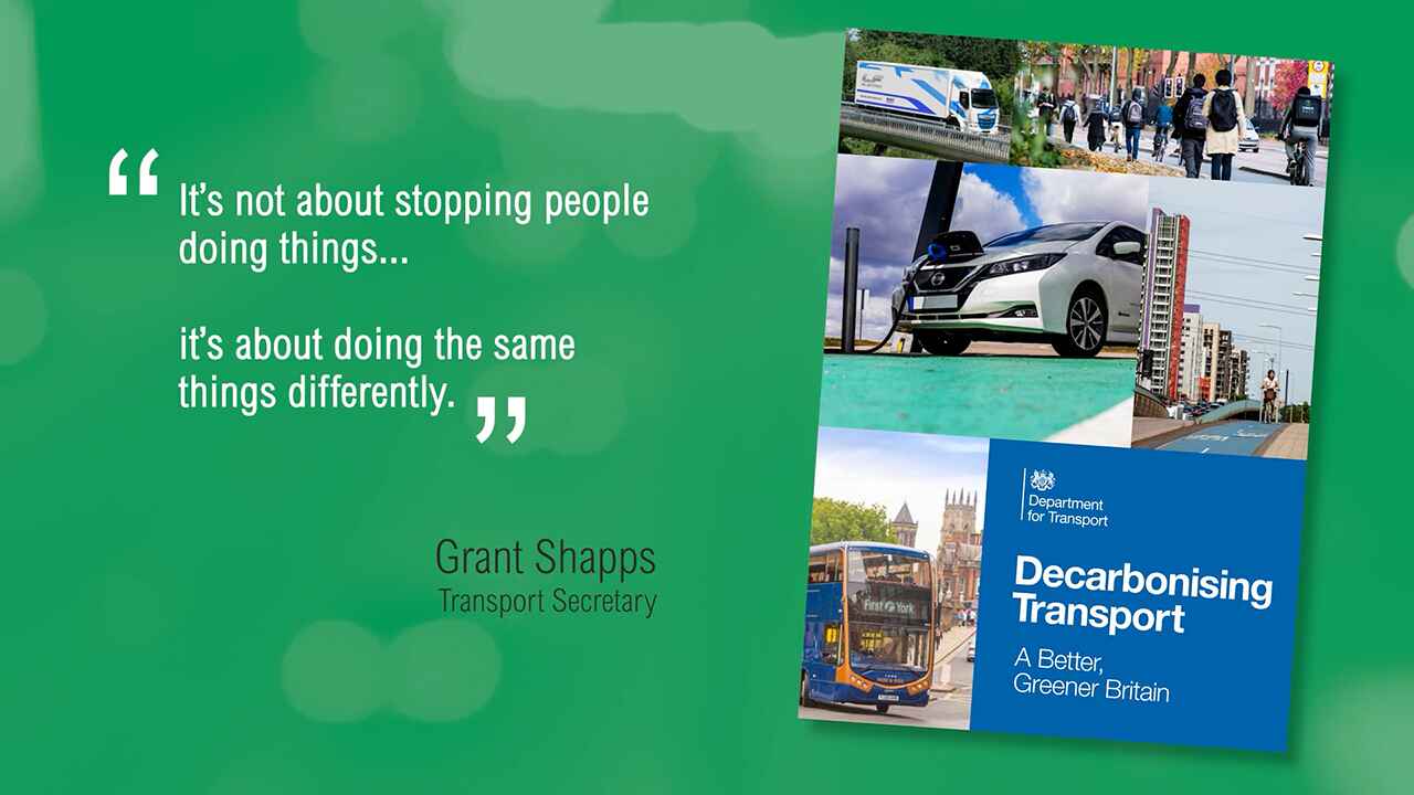[Video] Decarbonising Transport; Your quick guide to the government's new 'Greenprint'