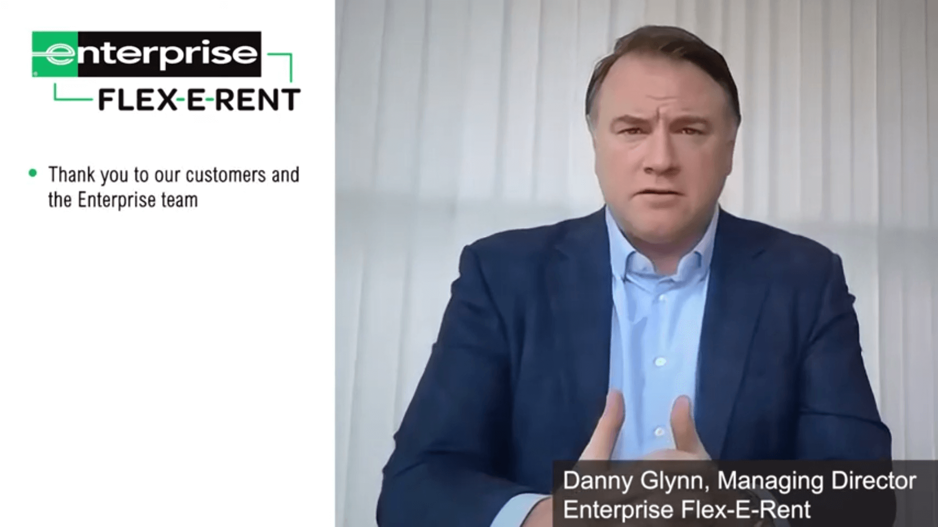 [Video] Enterprise Flex-E-Rent on the COVID-19 pandemic