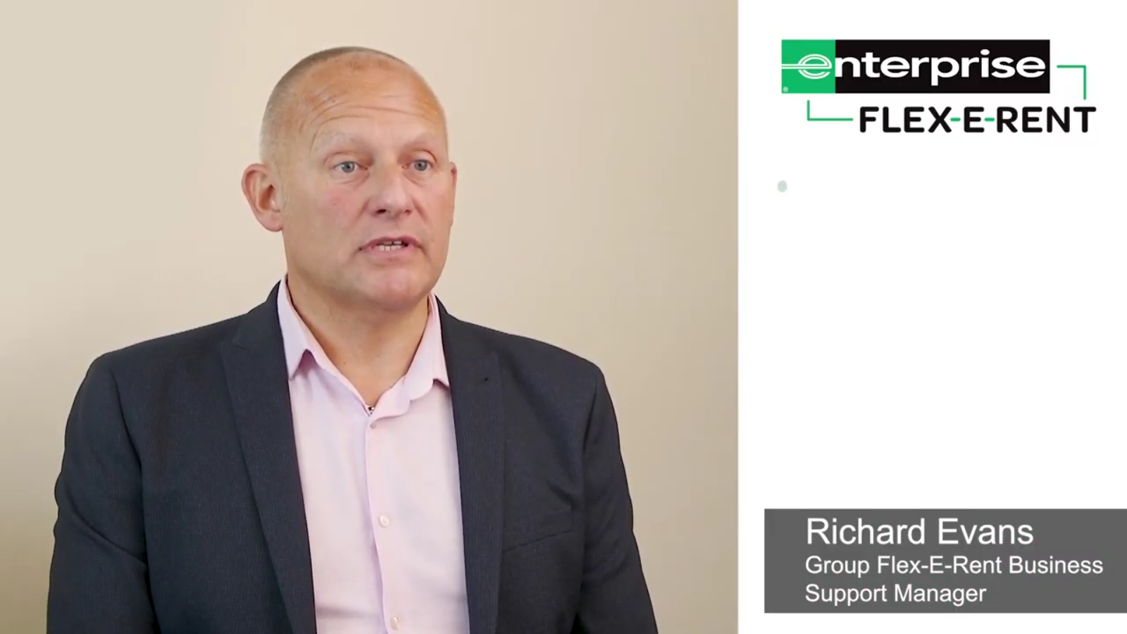 [Video] Group Fleet Business Support Manager, Enterprise Flex-E-Rent, Richard Evans – Customer Update