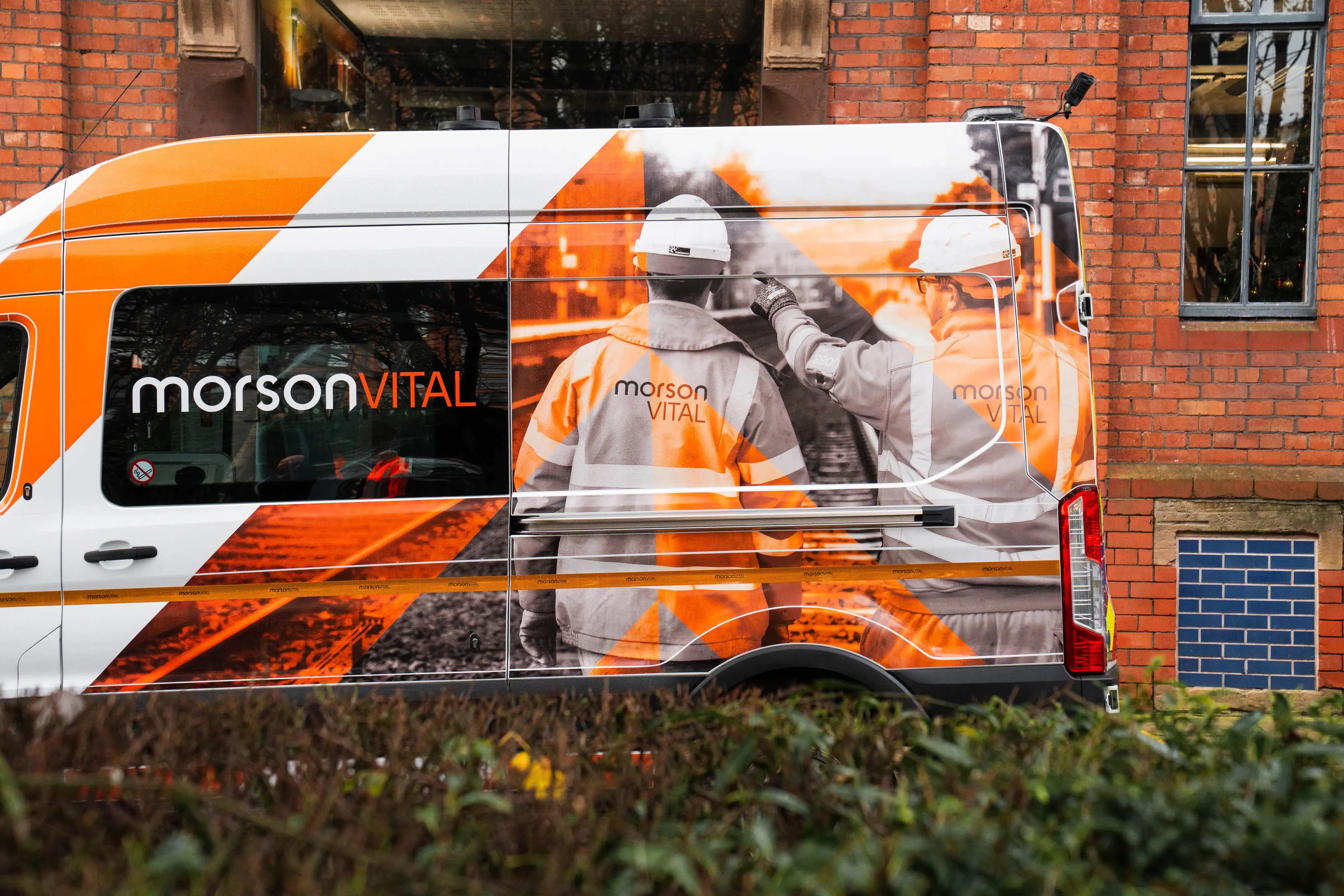 Morson vital van livery